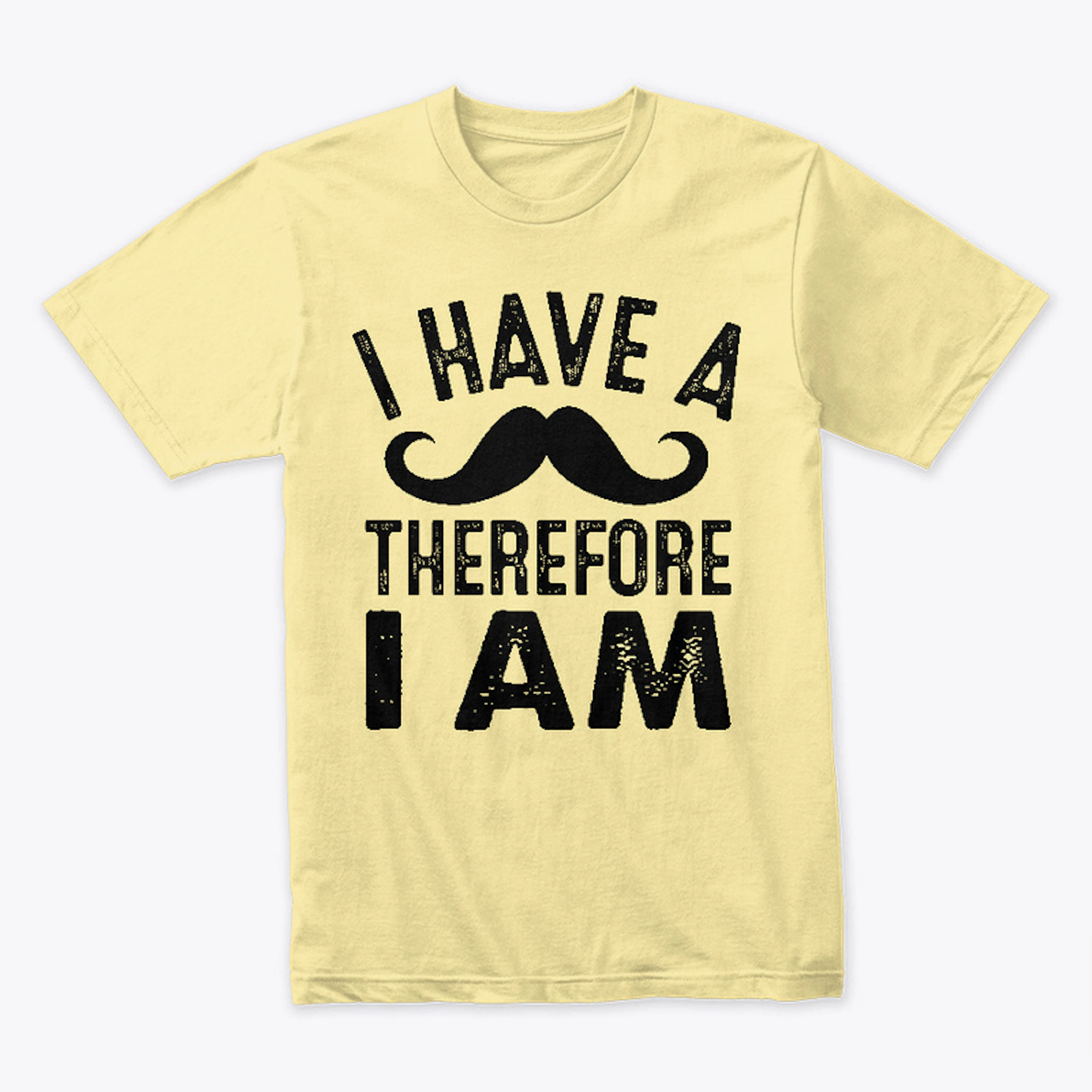Men - Hipster moustache t-shirt