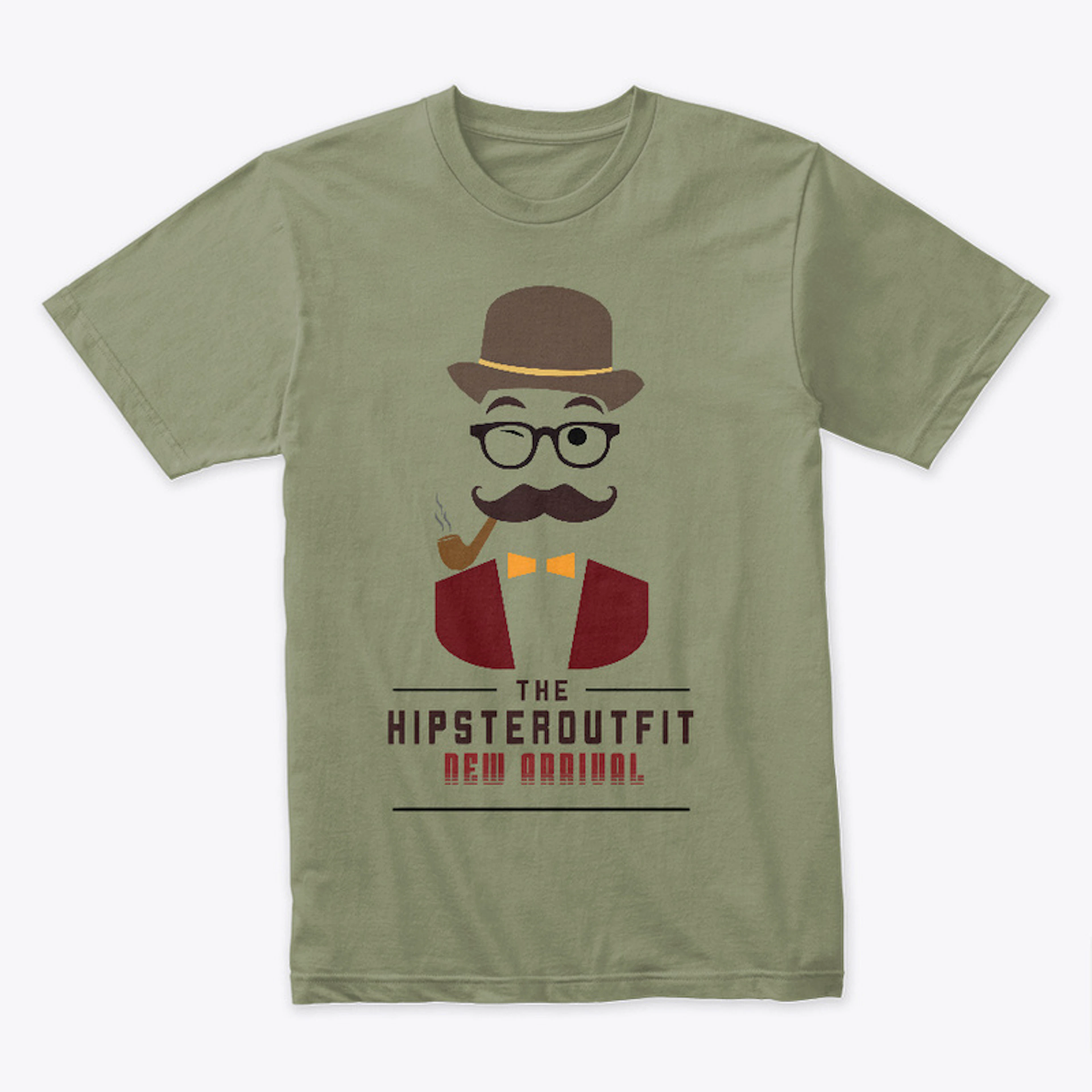 Men - Hipster Gentleman t-shirt