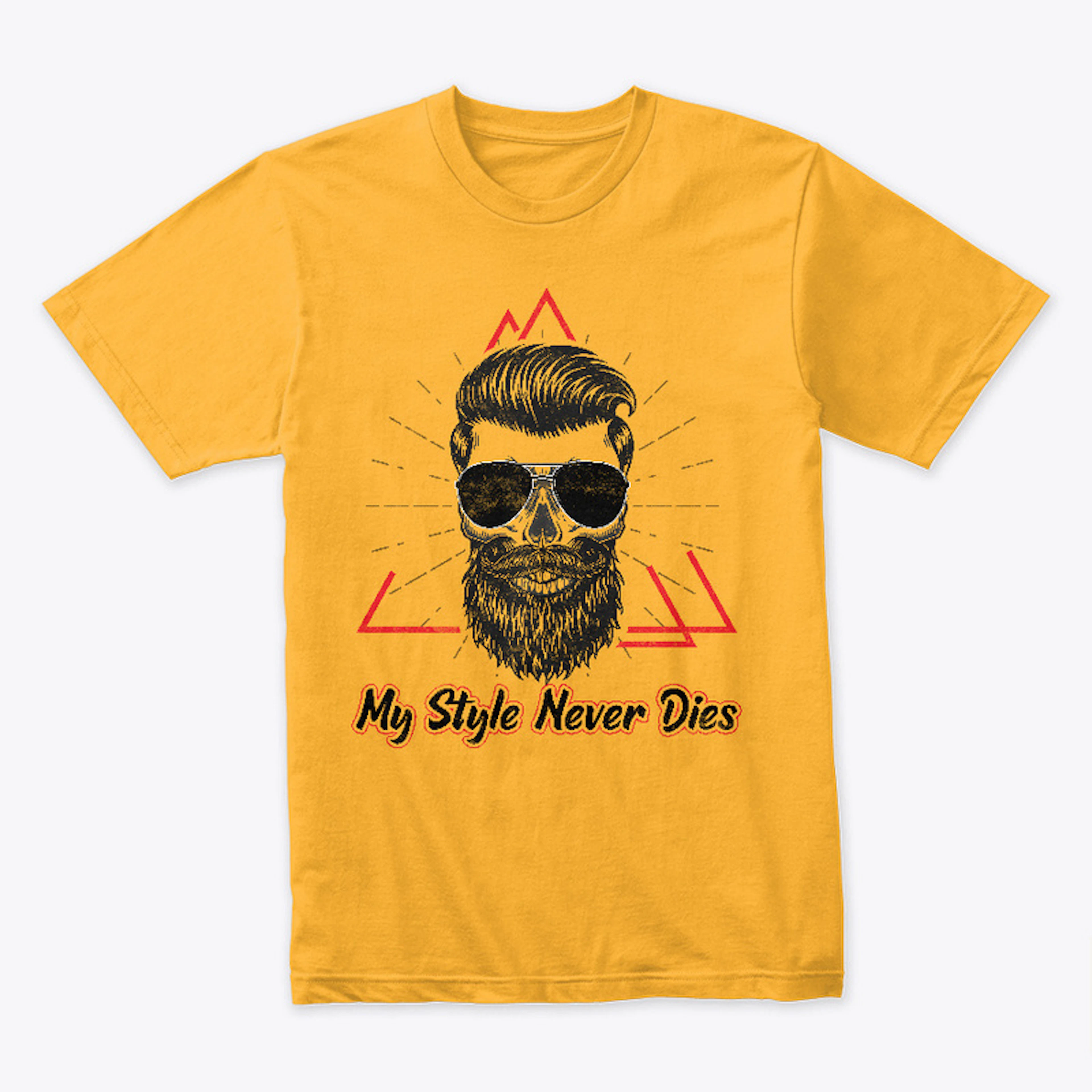 Men - Hipster MyStyleNeverDies t-shirt