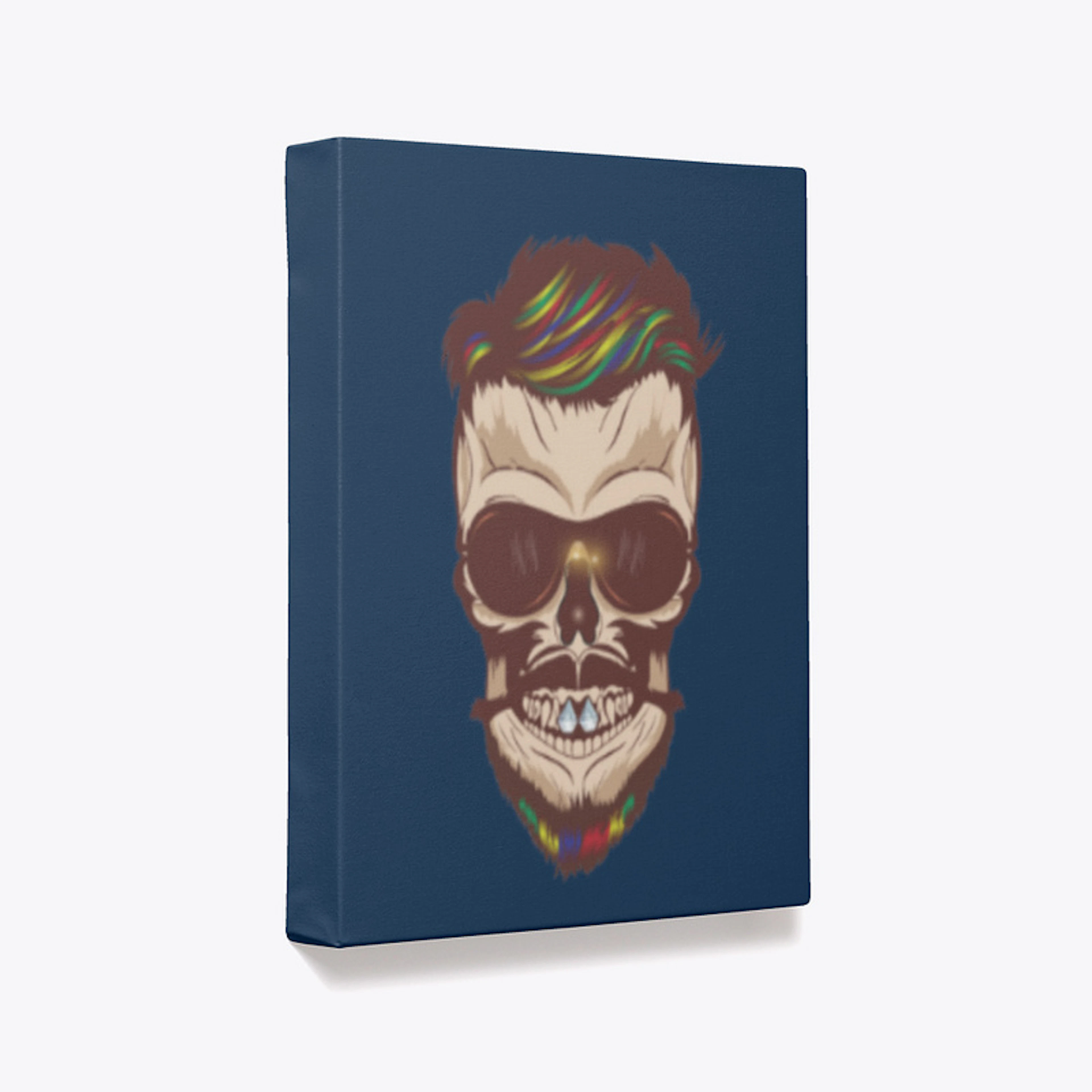 Hipster Wrapped Canvas - Portrait 