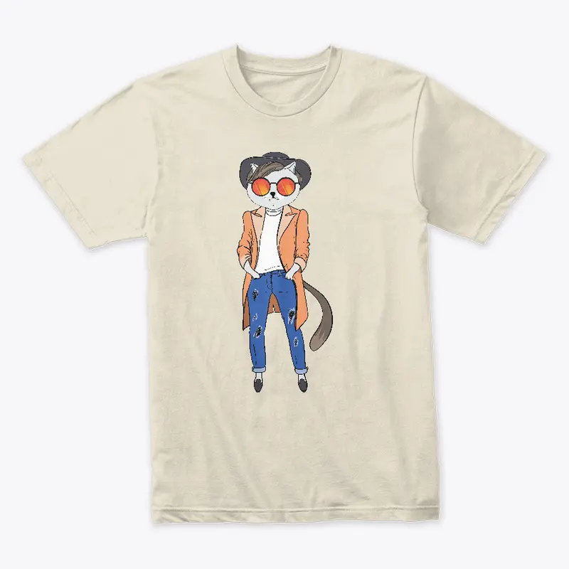 Men - Hipster BillyTheMouse t-Shirt