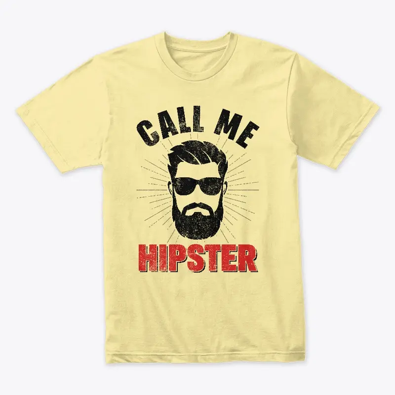 MEN - Call me hipster t-shirt